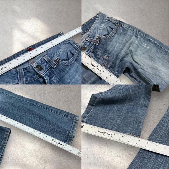 Guess Low Rise “Daredevil Bootcut” Jeans - Picture 8 of 8